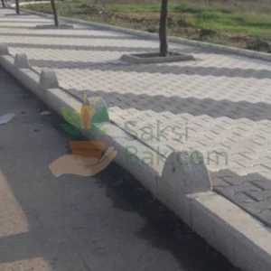 Siyah Mineralli Bordürlü Duba