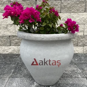Beton Vazo Saksı